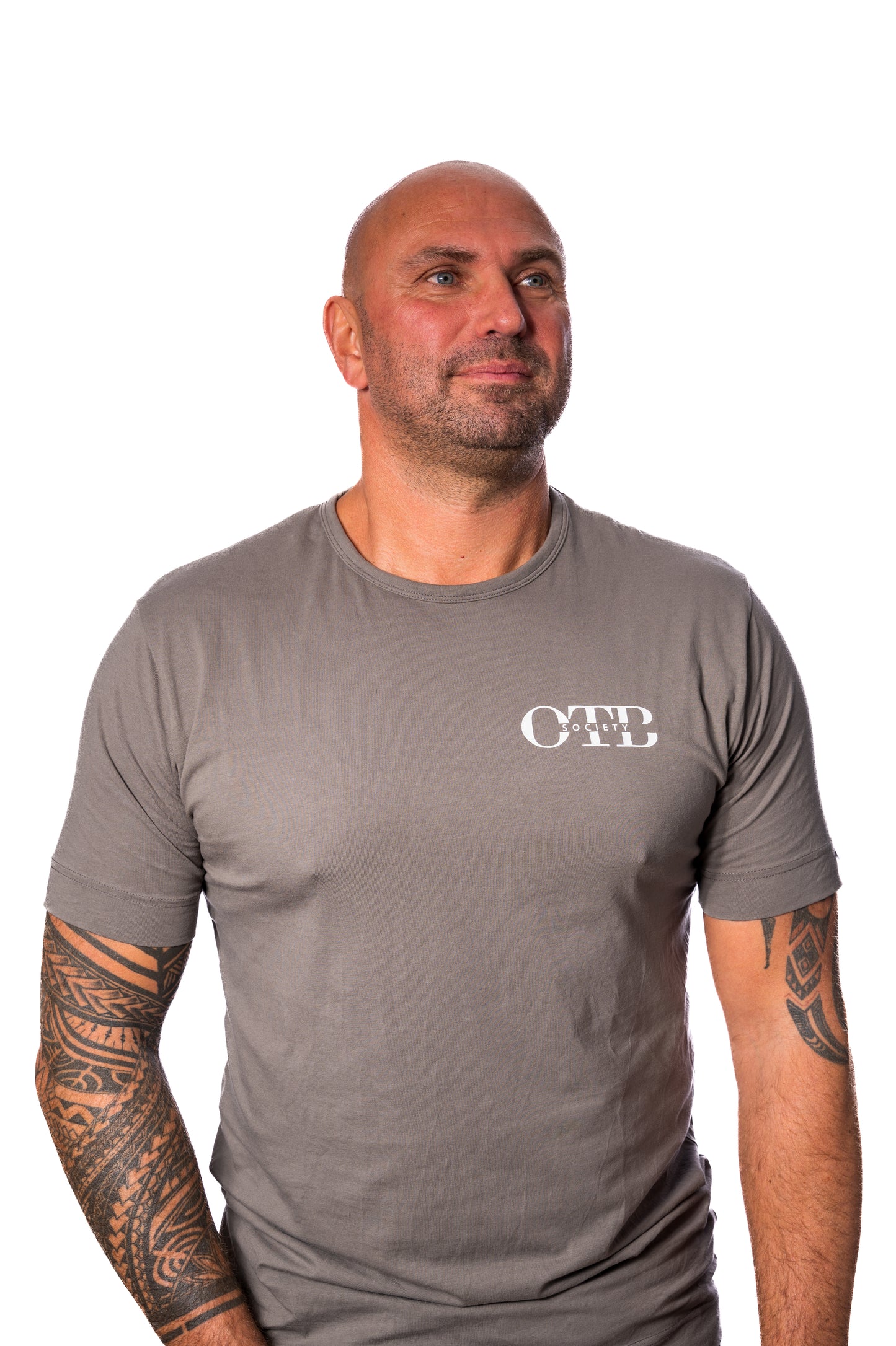 OTB Society T-shirt - Classic Pearl Grey